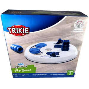 Dog Activity Flip Board Strategy Game, Level 2 Dog Puzzle Toy, Treat Dispenser